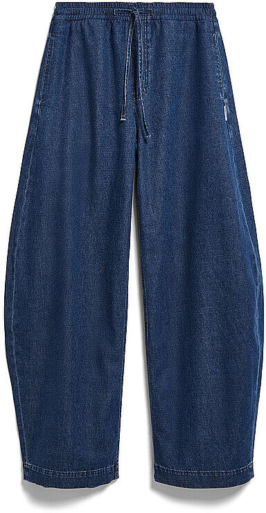 ARMEDANGELS Damen Hose Pull On Barrel Denim dunkelblau   S W