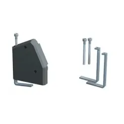 Bachmann 918.001 DESK Haltewinkel schmale Ausführung 918001