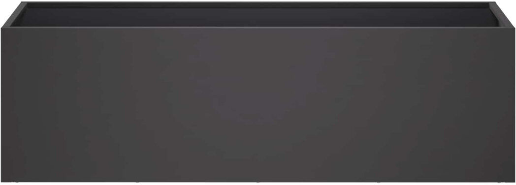 Borough Wharf Planter Box White 30cm H x 80cm W x 30cm D