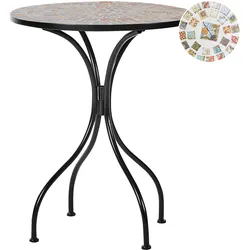 GARTENTISCH Schwarz Casario