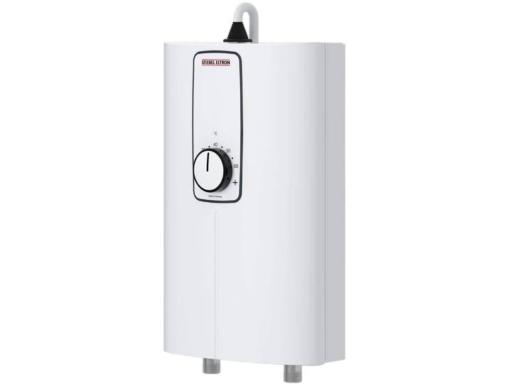 Kompakt-Durchlauferhitzer STIEBEL ELTRON DCE 11/13 H , weiß, B:18,8cm H:29,3cm T:9,9cm, Durchlauferhitzer, Kompakt-Durchlauferhitzer, 3i Technologie für konstante Warmwassertemperatur, Übertischmontage