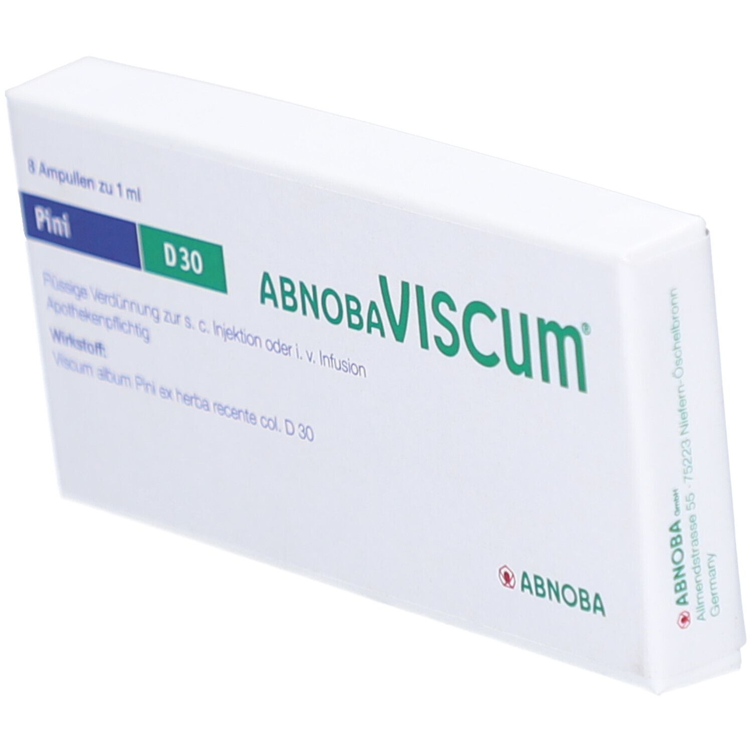 Abnobaviscum Pini D 30 Ampullen 8 St