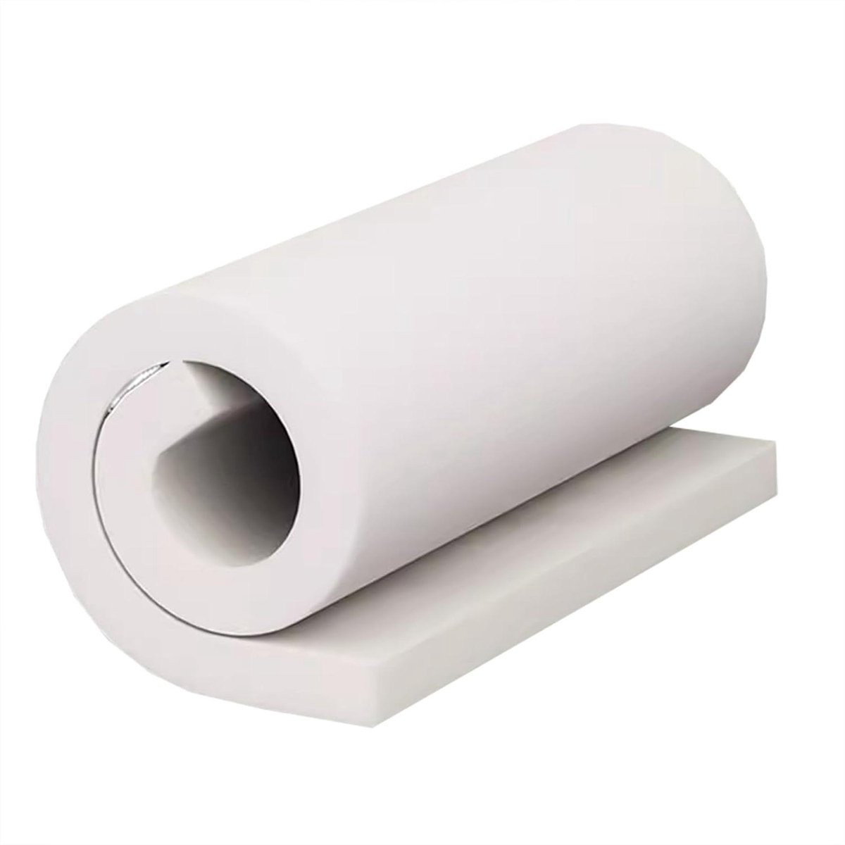 Wit Schuimrubber Vulling voor Meubels Opknappen - Hoge Dichtheid Foam Kussen - 18 cm dik