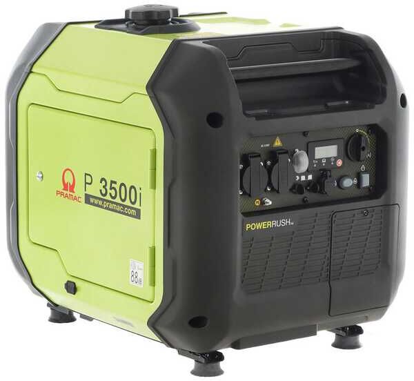 Pramac P3500I - Leiser Benzin Inverter-Stromerzeuger 3.3 kW - Dauerleistung 3 kW - 230V