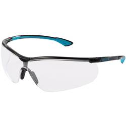 uvex sportstyle 9193376 Schutzbrille inkl. UV-Schutz Schwarz, Grün