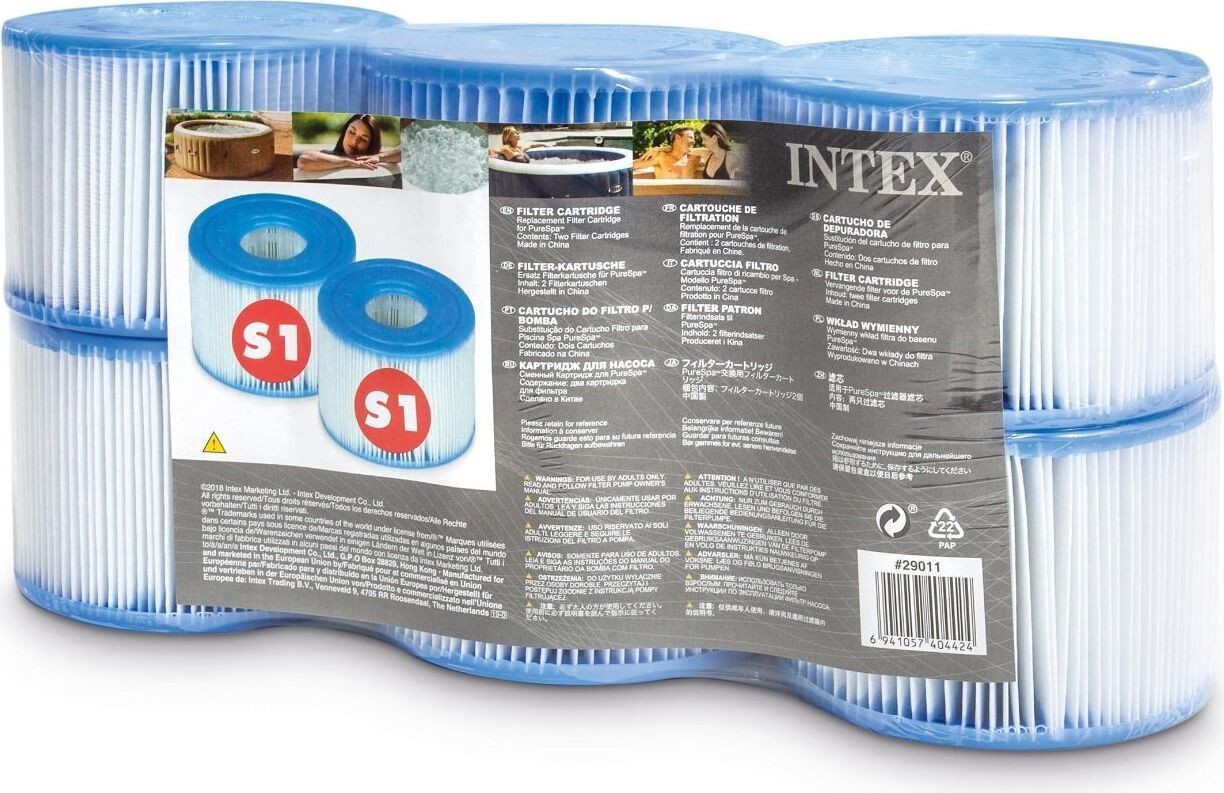 Intex Pure Spa Filter Cartridge Type S1 - 6 stuks