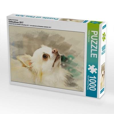 CALVENDO Puzzle Ein Motiv aus dem Kalender Chihuahuas 2017 | 1000 Teile Lege-Größe 64x48cm Foto-Puzzle für glückliche Stunden