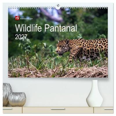 Wildlife Pantanal 2027 (hochwertiger Premium Wandkalender 2027 DIN A2 quer), Kunstdruck in Hochglanz