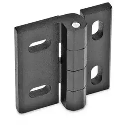 Scharniere, Zink-Druckguss, justierbar (235-ZD-45-45-HB-SW)