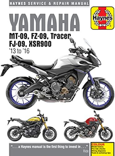 Haynes Manuals - Coombs, M: Yamaha MT-09, FZ-09, Tracer, FJ-09, XSR900 (03 -1 (Haynes Service & Repair Manual) - Preis vom 09.10.2026 07:28:09 h