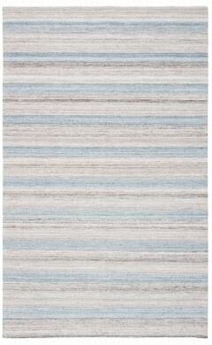 SAFAVIEH Striped Kilim Taiba Boho Fringe Rug