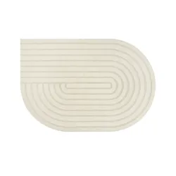 Webteppich  Elio , creme , Synthetische Fasern , Maße (cm): B: 160