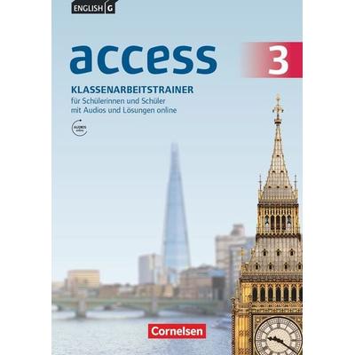 English G Access Band 3: 7. Schuljahr - Allgemeine Ausgabe Baden-Württtemberg - Klassenarbeitstrainer mit Audios und Lösungen online, Taschenbuch von