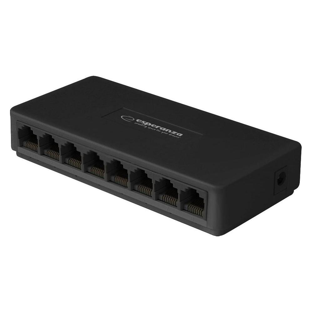 Esperanza 8 PORT ETHERNET SWITCH 10/100 DRACO (8 Ports) (45110081)