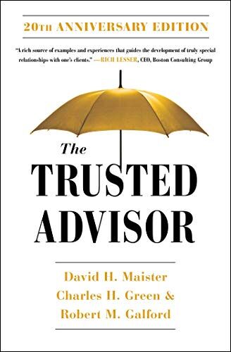 Maister, David H. - The Trusted Advisor: 20th Anniversary Edition - Preis vom 09.10.2026 07:28:09 h