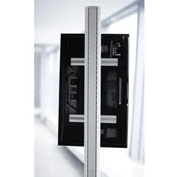 SMS X H + Unislide - Montagekomponente (Universalgleithalterung) für flat panel, Digital Signage Zubehör, Silber