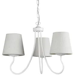 Kronleuchter Margot Weiß max. 6 Watt