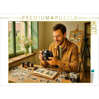 CALVENDO Puzzle Fotomomente der Erinnerung | 1000 Teile Lege-Größe 64x48cm Foto-Puzzle für glückliche Stunden