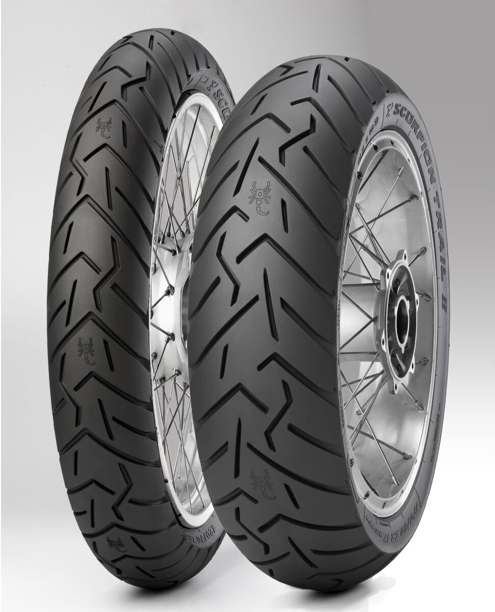 Pirelli SCORPION TRAIL II D, 120/70ZR19 60W TL DOT23, Motorradreifen Vorne