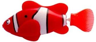Uplift Picks LED Interactive Robot Fish Cat Toy Electric Swimming Fish For Hunting And Play a