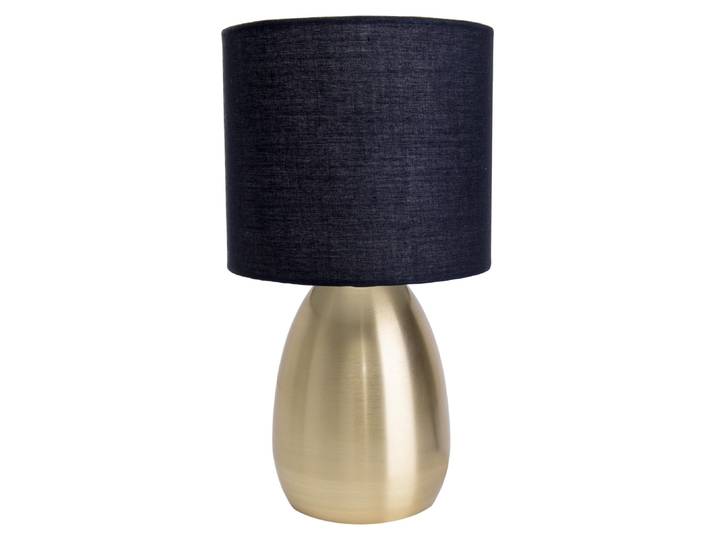 Lampe de table\, or\, 1 flamme\, E14\, D 17\,5 cm