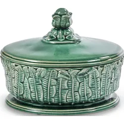Schale mit Deckel Palm 26,5 cm