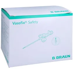 Vasofix Safety Kanüle 20 G 1,1x33 mm ros 50 St
