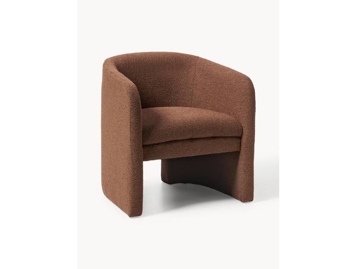 Fauteuil lounge en bouclette Mairo