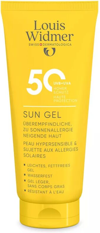 Louis Widmer - Sun Gel 50, 100  ml