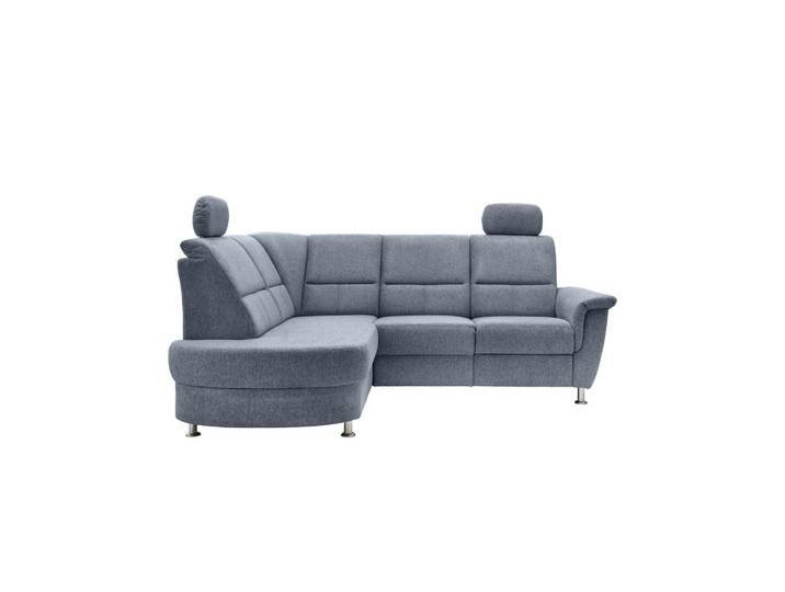 Ecksofa mit Relaxfunktion Parole Hellblau Chenille