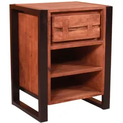 SIT Live Edge Nachtkommode 11859-01 / B 50 x H 65 x T 40 cm