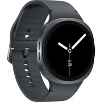 Galaxy Watch8, Smartwatch dunkelgrau, 44 mm, LTE, Sport Band M/L
