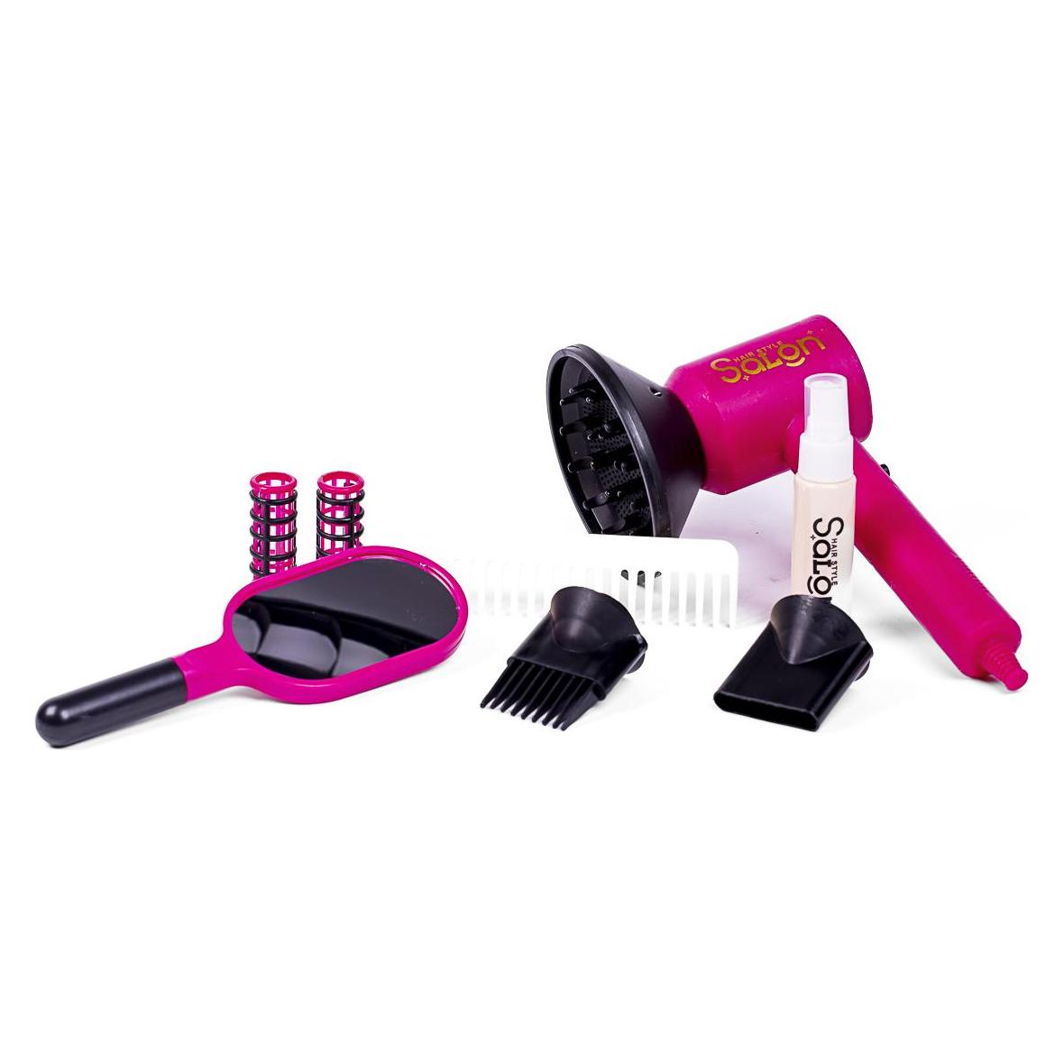 Toymax Beauty hrstyling fntrrer + tilbehr, 11 dele (371133)