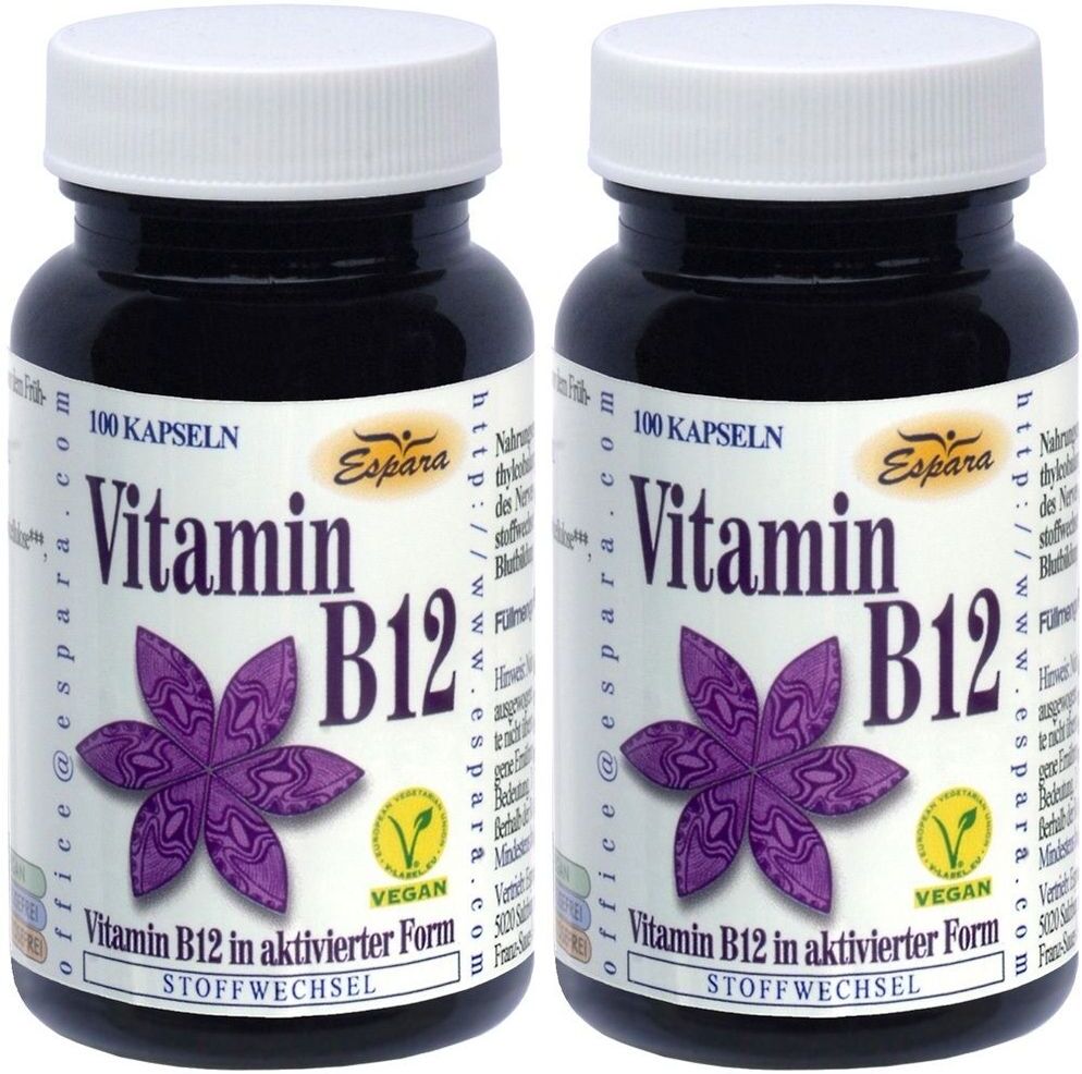 Espara Vitamin B12 Kapseln 2x 2x100 St