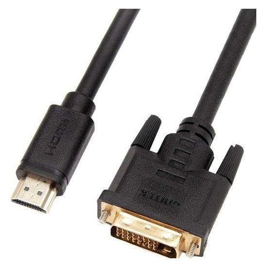 Unitek Bi Directional Cable HDMI-DVI 2m (2 m) (C1271BK-2M)