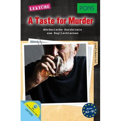 PONS A Taste for Murder, Gebundene Ausgabe von , PONS Langenscheidt GmbH