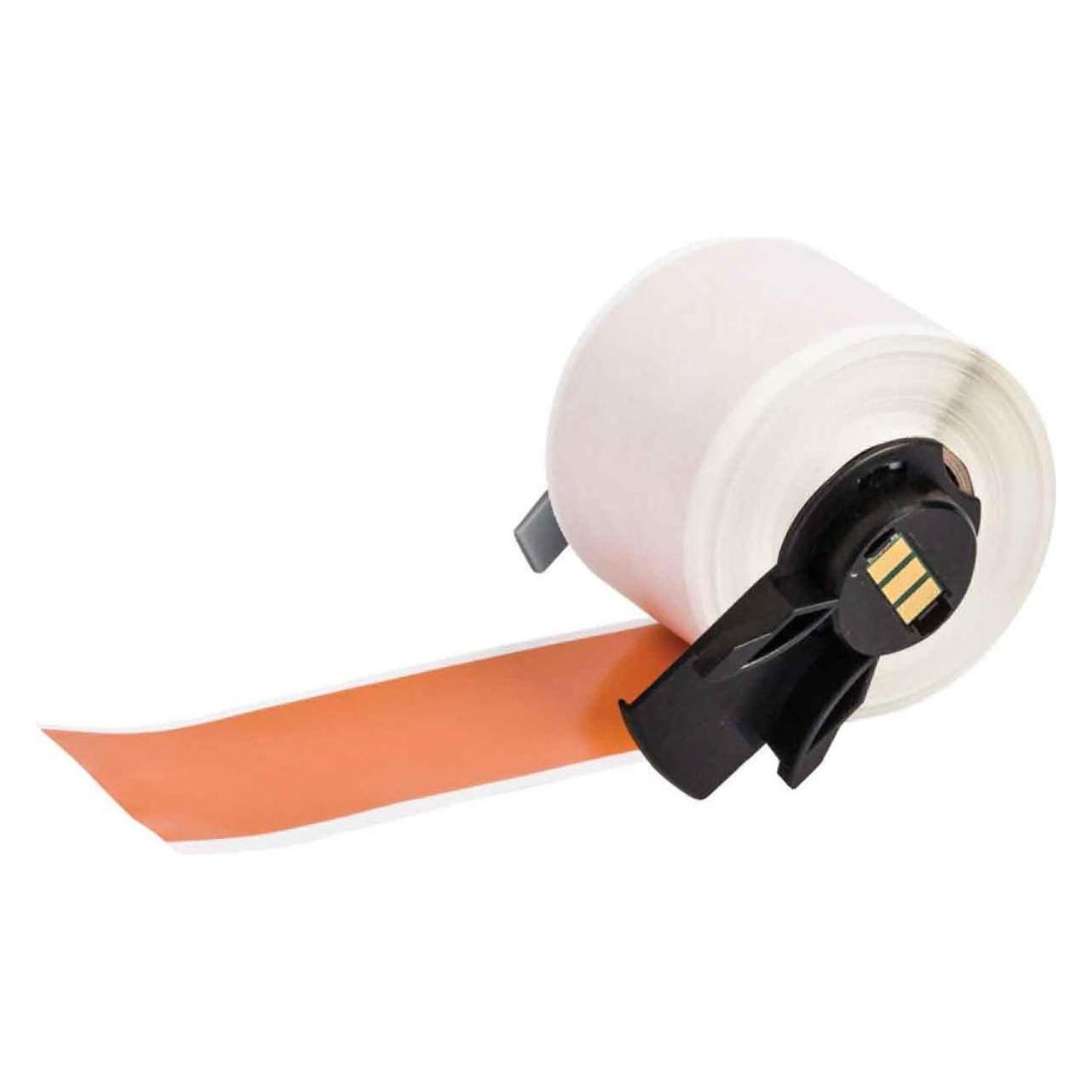 Brady M6C-1900-439-OR, Vinyl, Orange, glänzend, 48.26 mm x 15.24 m, permanent, Endlos (48.30 mm) (M6C-1900-439-OR)
