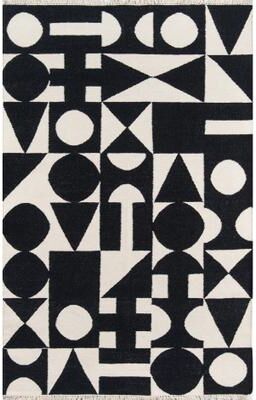 Skyline Decor Novogratz by Momeni Topanga Roberta Reversiable Flat Weave Wool Rug.