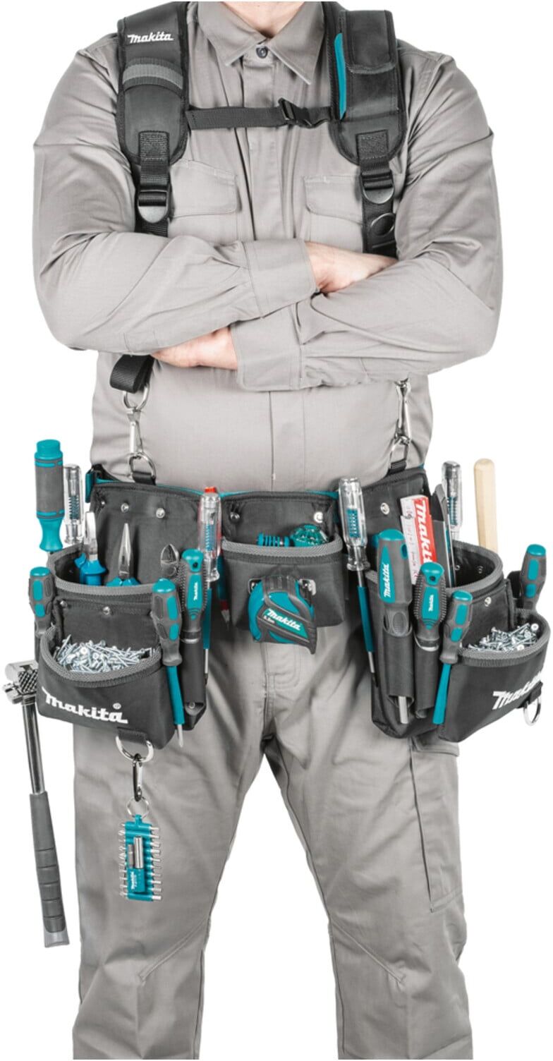 Makita 3-Taschen Hüftgurt-Set 640x145x270 mm, 1,34 kg (E-15229)