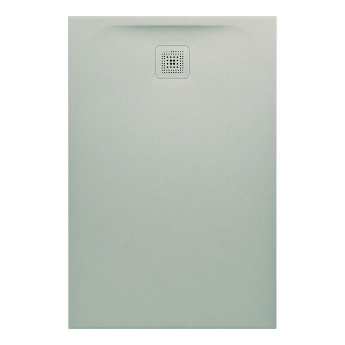LAUFEN Pro Duschwanne H2109520770001 Marbond Ablauf kurze Seite hellgrau