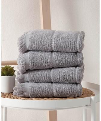 Ozan Premium Home Mirage Collection 100% Turkish Cotton 4-Pc. Hand Towels