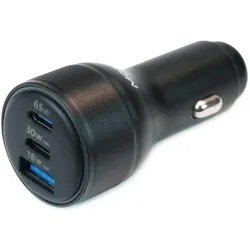 Mobilis Energia Charger 95W Car Charger 2 USB-C 1 USB-A SB, Auto Adapter, Schwarz