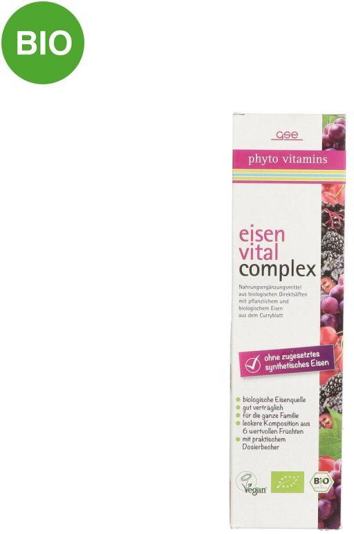 Eisen Vital Complex Bio Flüssigkeit zum Einnehmen