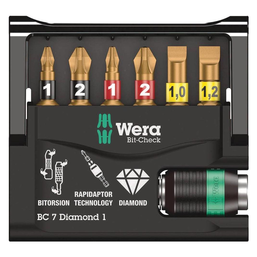 Wera Bit-Check 7 Diamond 1 SB (05073419001)