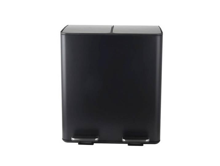 Spirella Treteimer, Schwarz, Kunststoff, 40 l, 30x51x45 cm, Haushalt & Reinigung, Reinigung, Eimer & Abfallsysteme