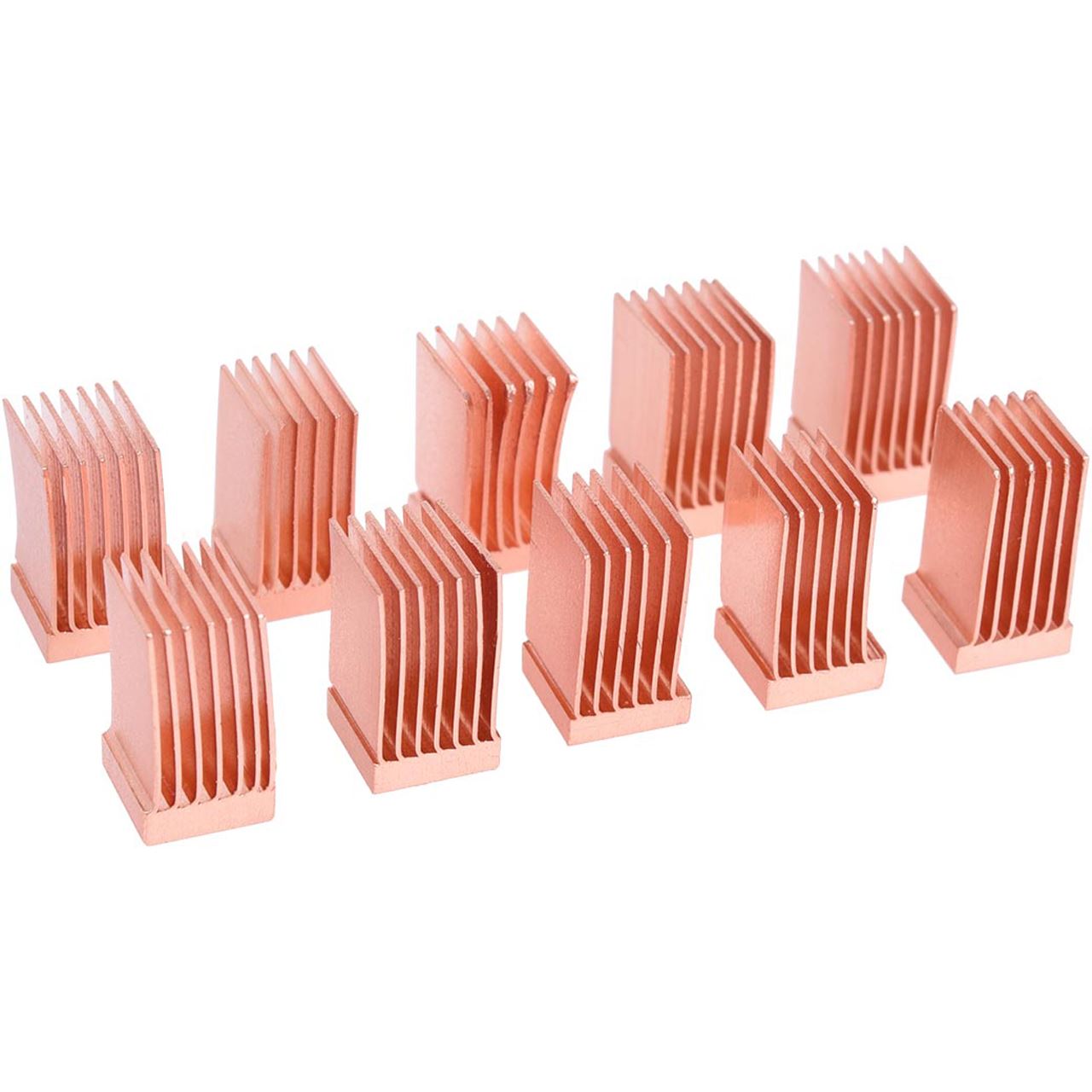 Alphacool GPU RAM Copper Heatsinks 6,5x6,5mm - 10 Stk.