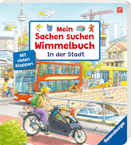 Susanne Gernhäuser - Mein Sachen suchen Wimmelbuch: In der Stadt - Preis vom 07.10.2026 11:45:10 h