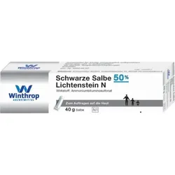 SCHWARZE SALBE 50% Lichtenstein N 40 g Salbe