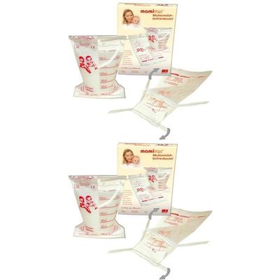 Mamivac Gefrierbeutel für Muttermilch 2x 2x20 St Beutel