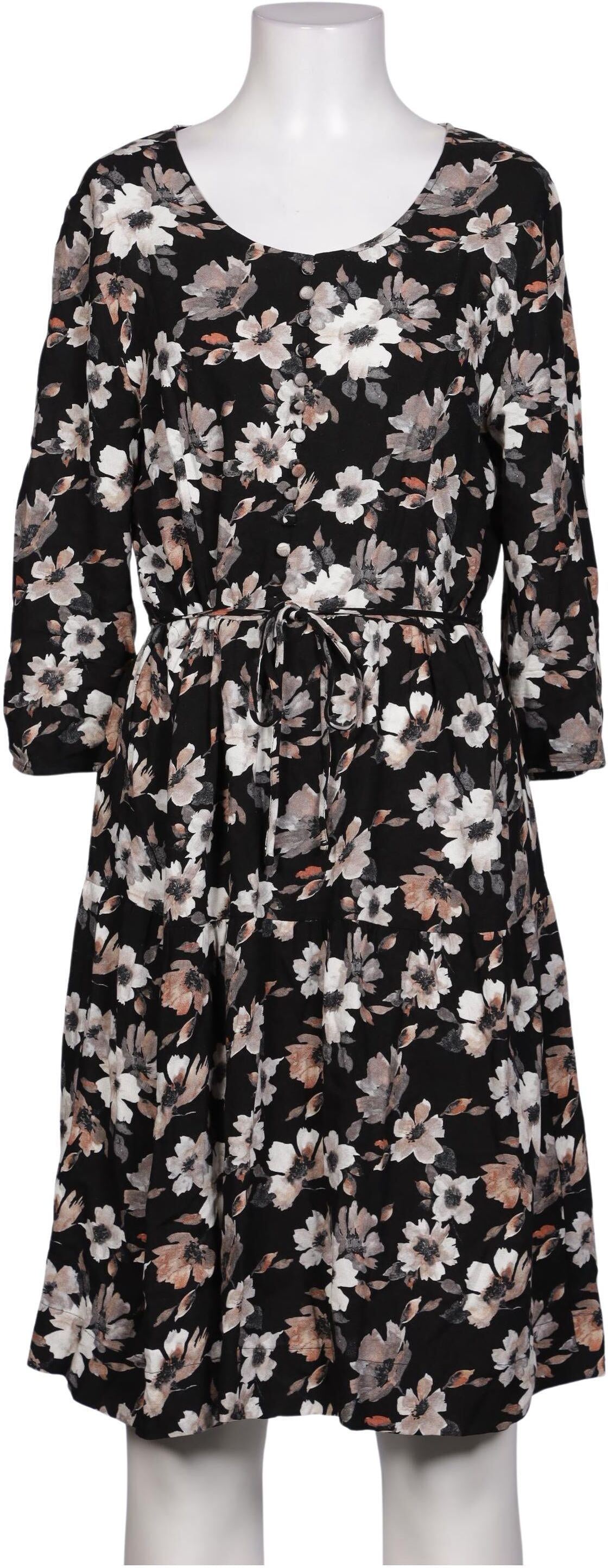 Kriss Trading Sweden Damen Kleid, Schwarz, Gr. S, Viskose - Second Hand